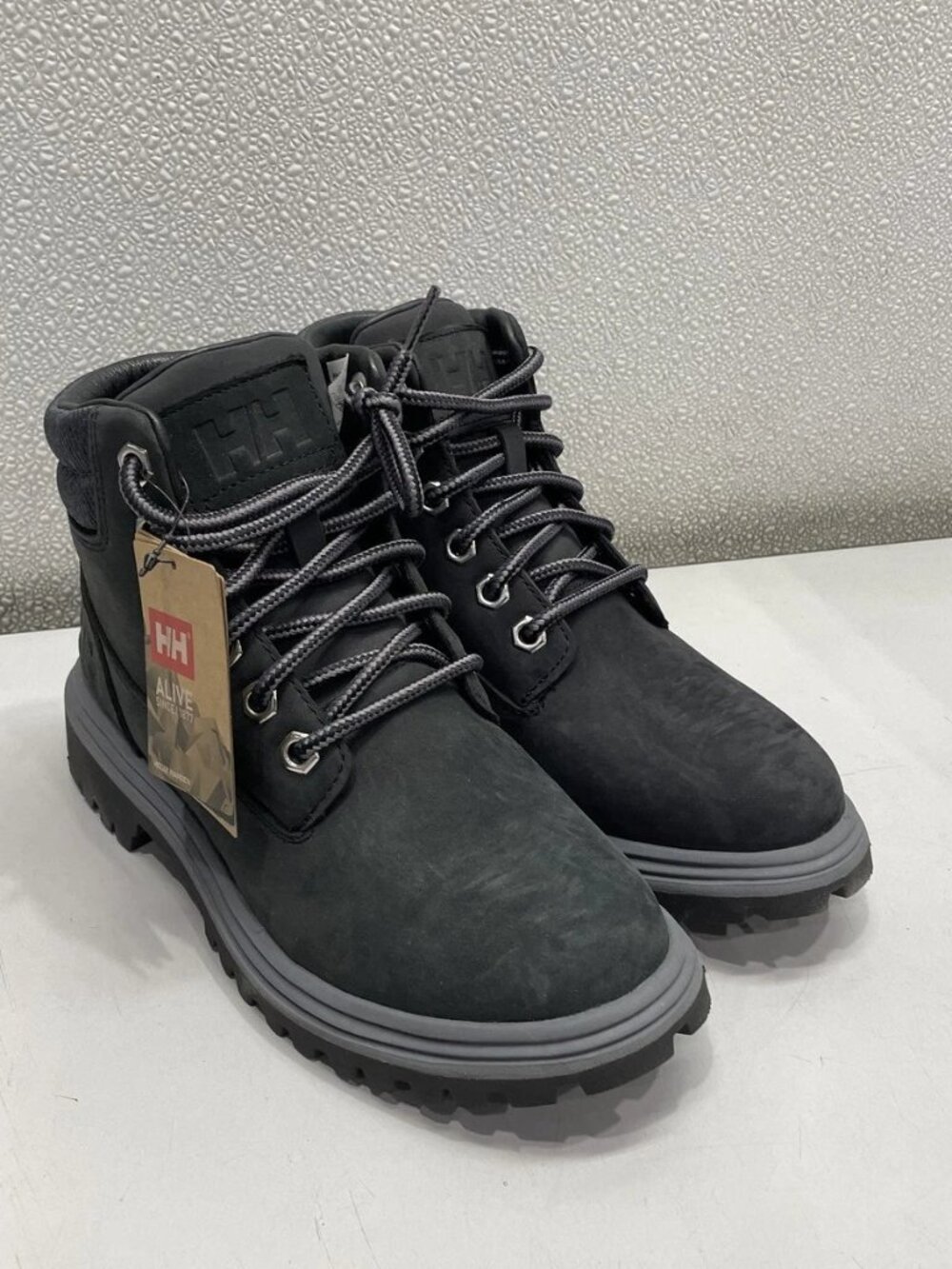 HH Fremont Leather Boots Women's US 5.5, Black